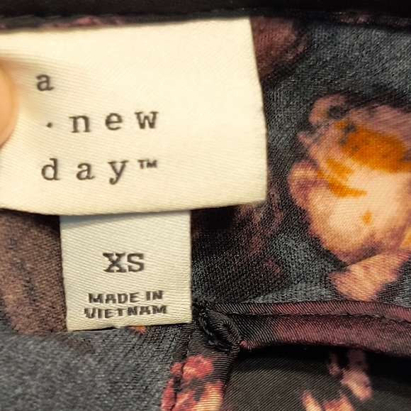 A new day Floral print midi slip dress size XS Spaghetti Strap - Picture 7 of 10